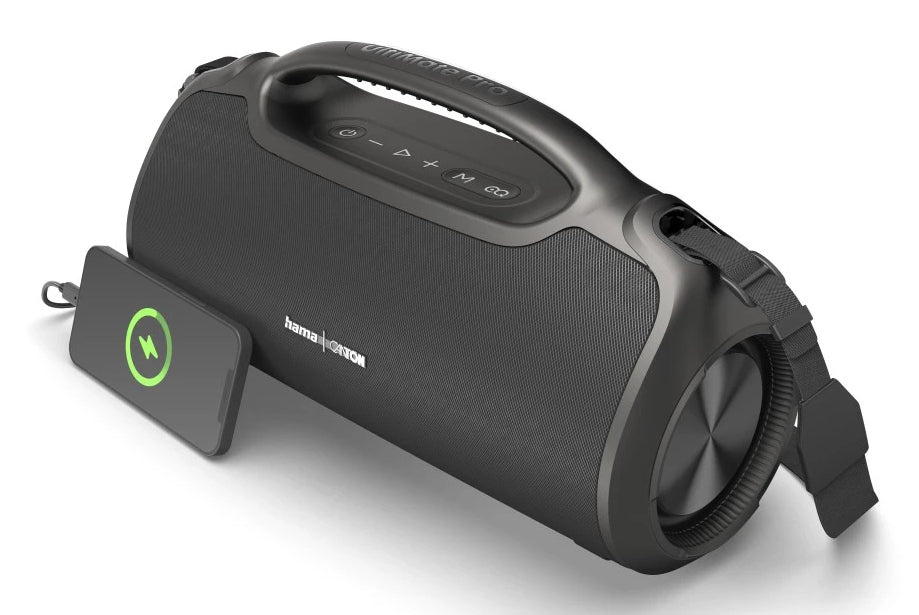 Hama UltiMate Pro – Party-Lautsprecher – 120 W, IPX6, 24 h – Schwarz