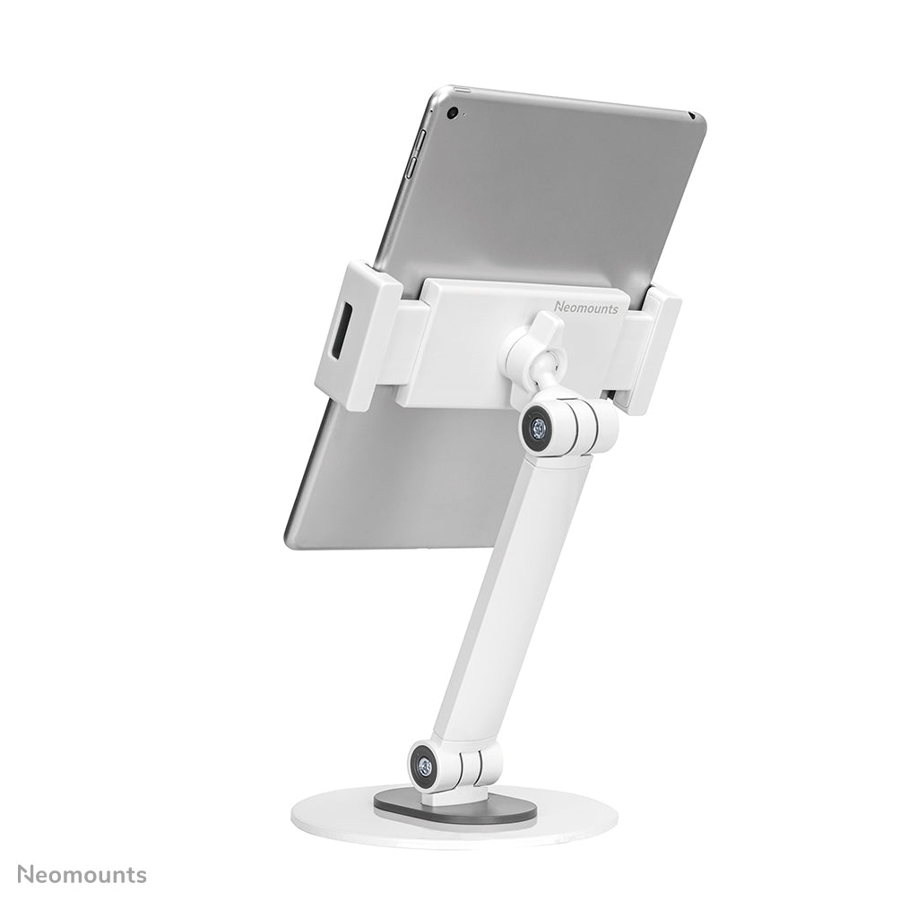Neomounts Tablet-Ständer – für 4,7–12,9″, drehbar, höhenverstellbar – Weiss