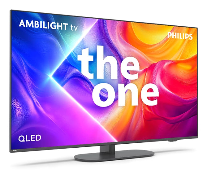 Philips 50PUS9000/12 – 50" QLED TV – 4K Ultra HD – Titan OS, Ambilight, 144 Hz, 2025