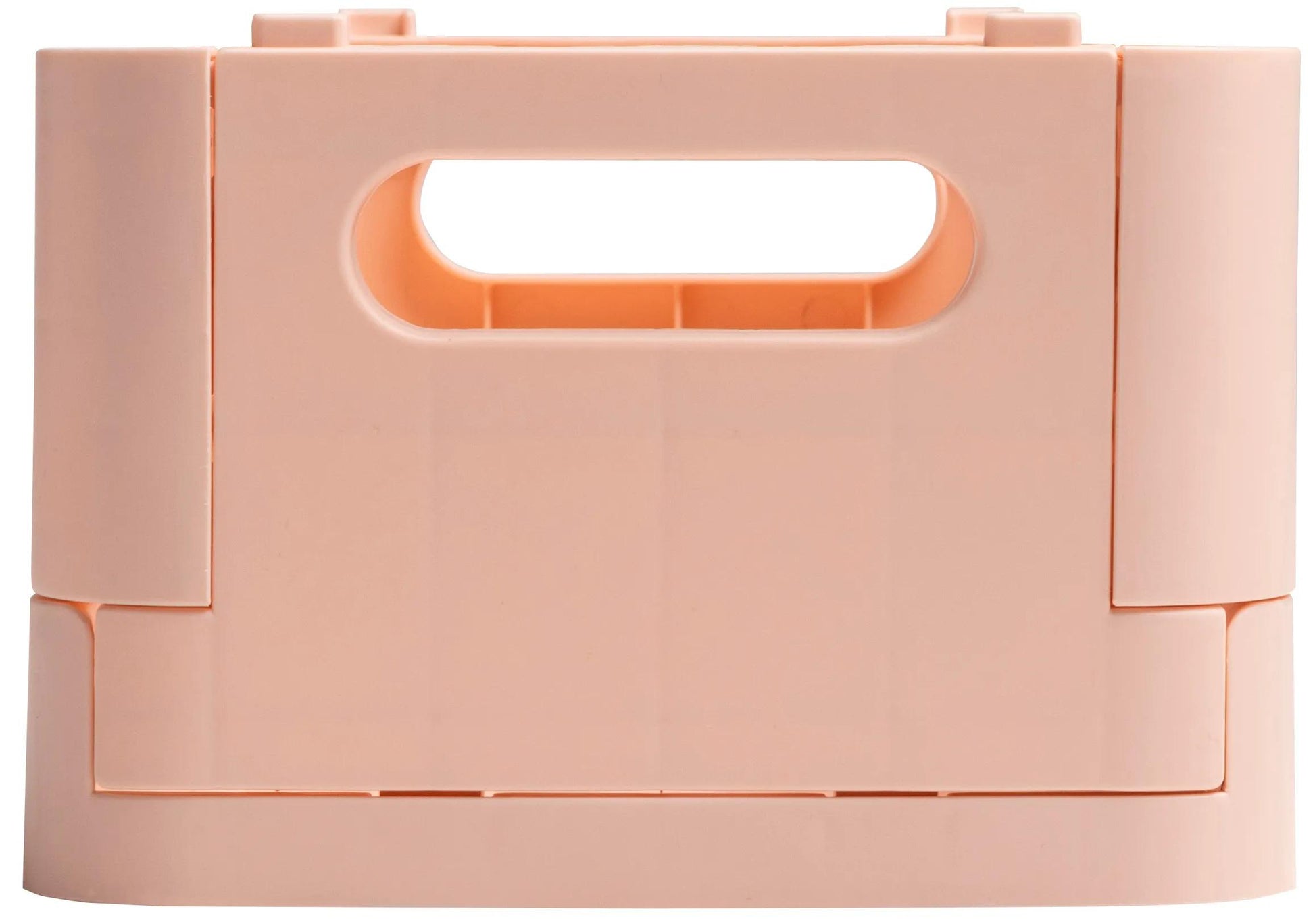 Exacompta Aufbewahrungsbox – für A6+, klappbar, hellrosa, Polypropylen (PP), B 188 × H 95 × T 138 mm