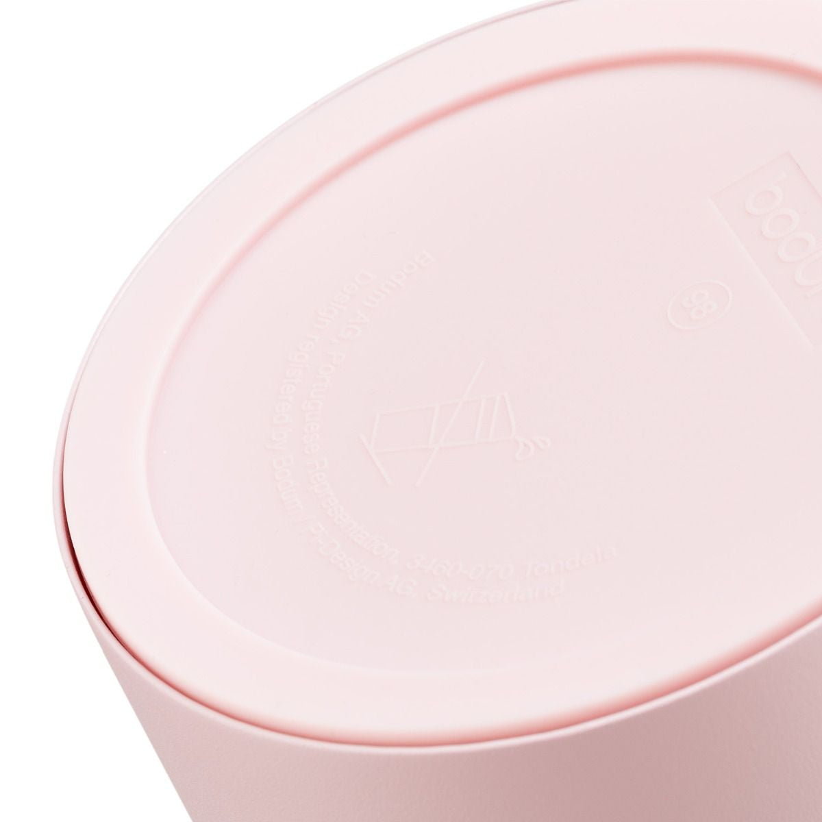 Bodum Travel Mug Thermobecher 600 ml – Doppelwandig, Edelstahl, Rosa