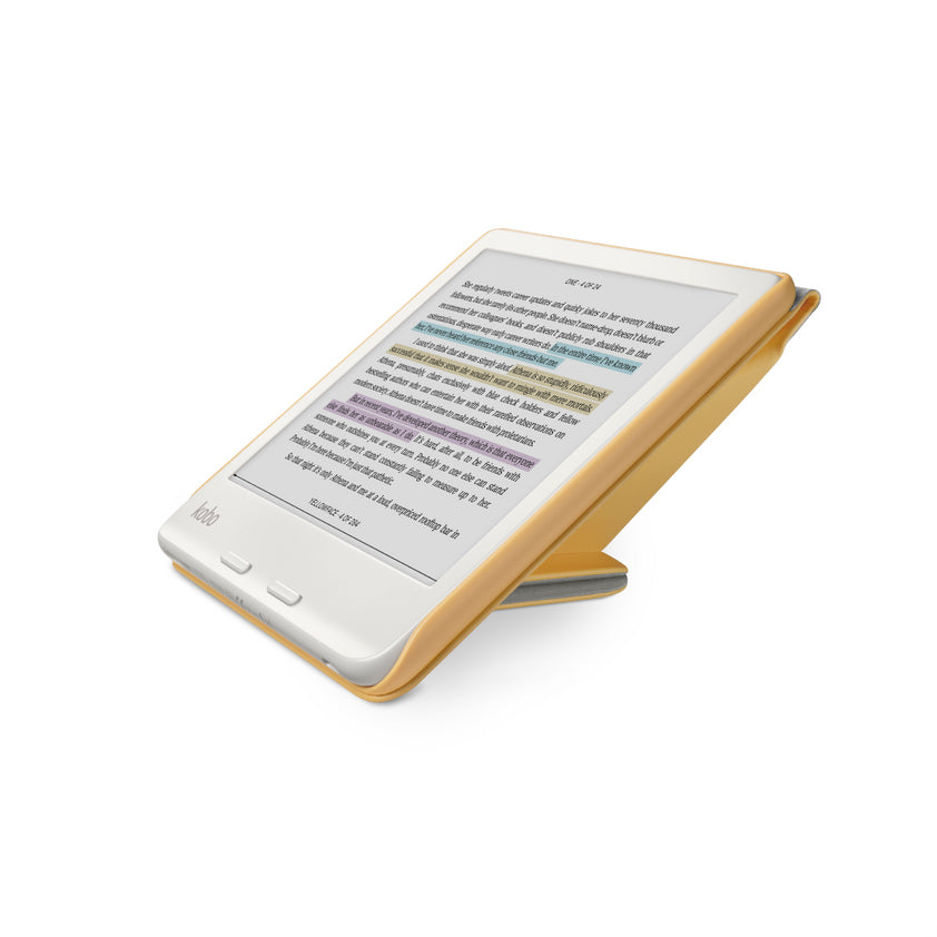 Rakuten Kobo Tablet-Hülle für Kobo Libra Colour 7" – Gelb