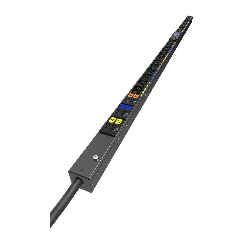 Eaton PDU G4 MA – PDU (Managed) – 0U, 48×AC (24×C13, 24×C39), CEE 32A 3Ph, Schwarz