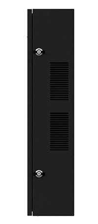 Hagor SOPW 55" – Outdoorgehäuse (Querformat), IP65, mit Klimasystem, abschliessbar, für 55" Displays, Schwarz