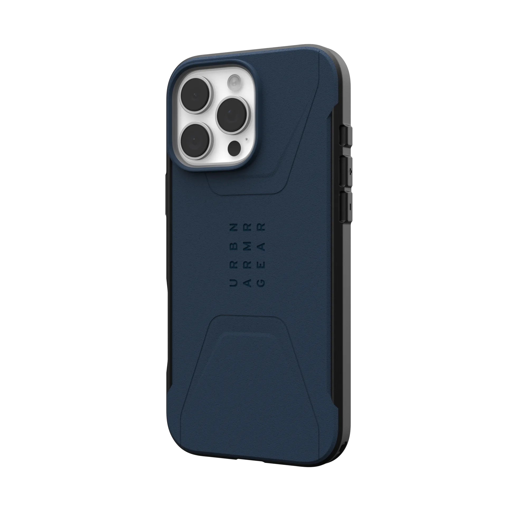Urban Armor Gear UAG Civilian – Rückcover – für Apple iPhone 16 Pro Max, MagSafe, Kunststoff, Navy, bis 6 m sturzsicher