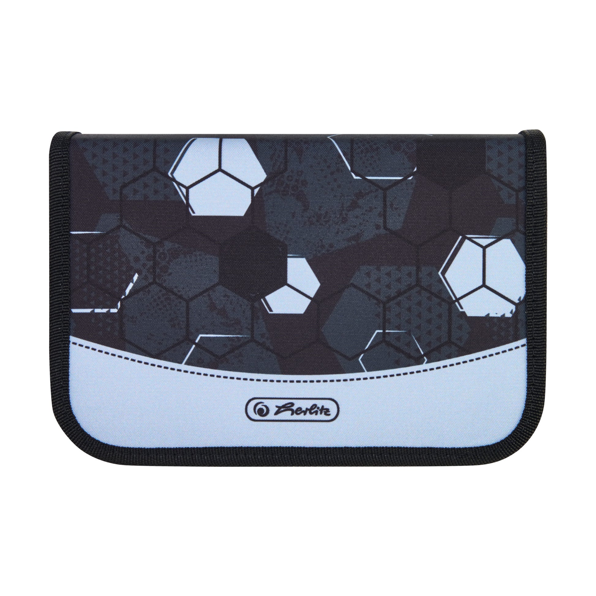 Herlitz UltraLight XL Plus – Schulrucksack-Set 4-teilig, Fussball, 22 l, 32×39×25 cm, mit Brustgurt