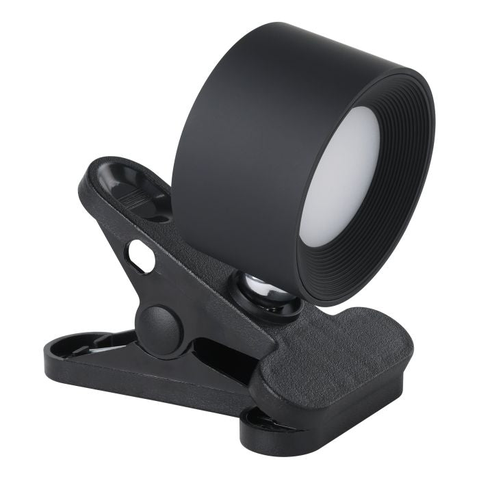 EGLO Wandleuchte Muraglie – Ø 7,5 cm, 140 lm, 5 W, 2700–6500 K, dimmbar, schwarz, Akku, Touch