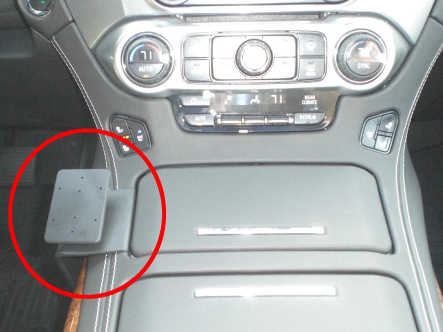 Brodit Auto-Halterung ProClip, passiv – für Chevrolet Tahoe 15 (USA) – Schwarz, Kunststoff