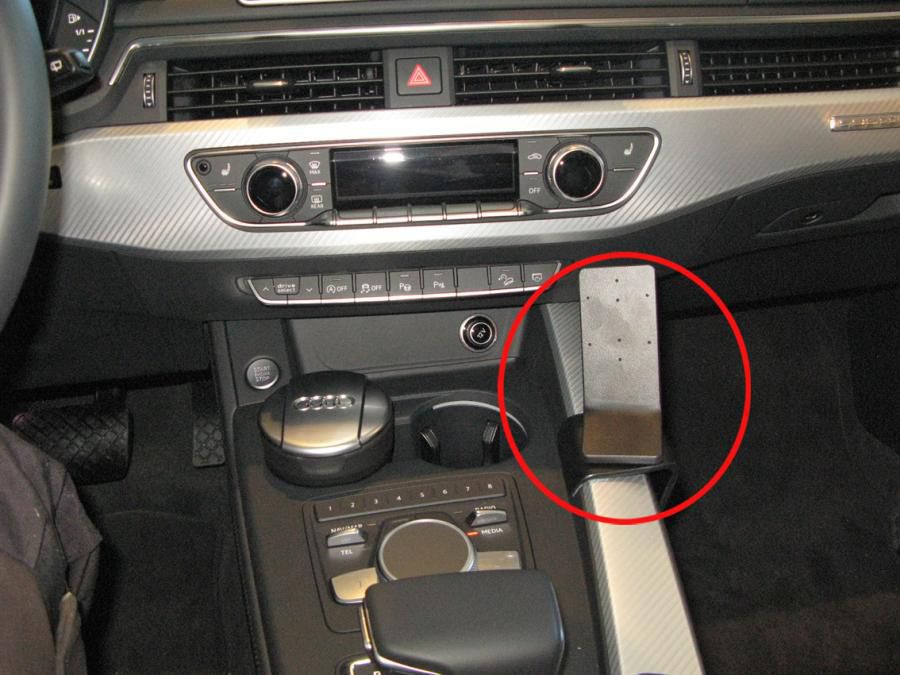 Brodit ProClip Fahrzeug-Dock für tragbare Rechner – Schwarz
