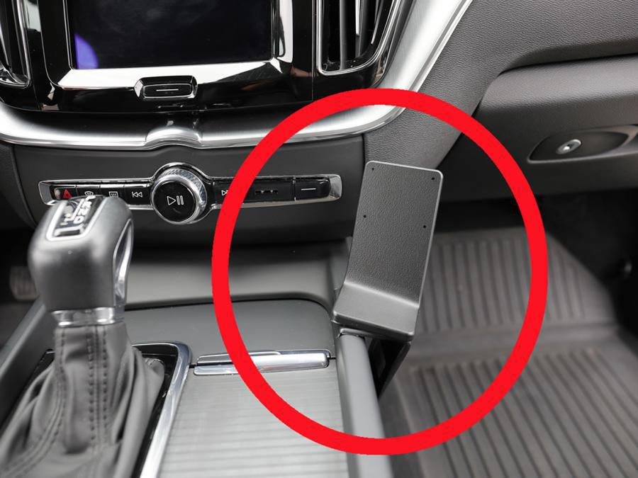 Brodit Auto-Halterung, Konsole, fahrzeugspezifisch – für Volvo XC60 2018–2020, S60/V60 2019–2020 – Schwarz