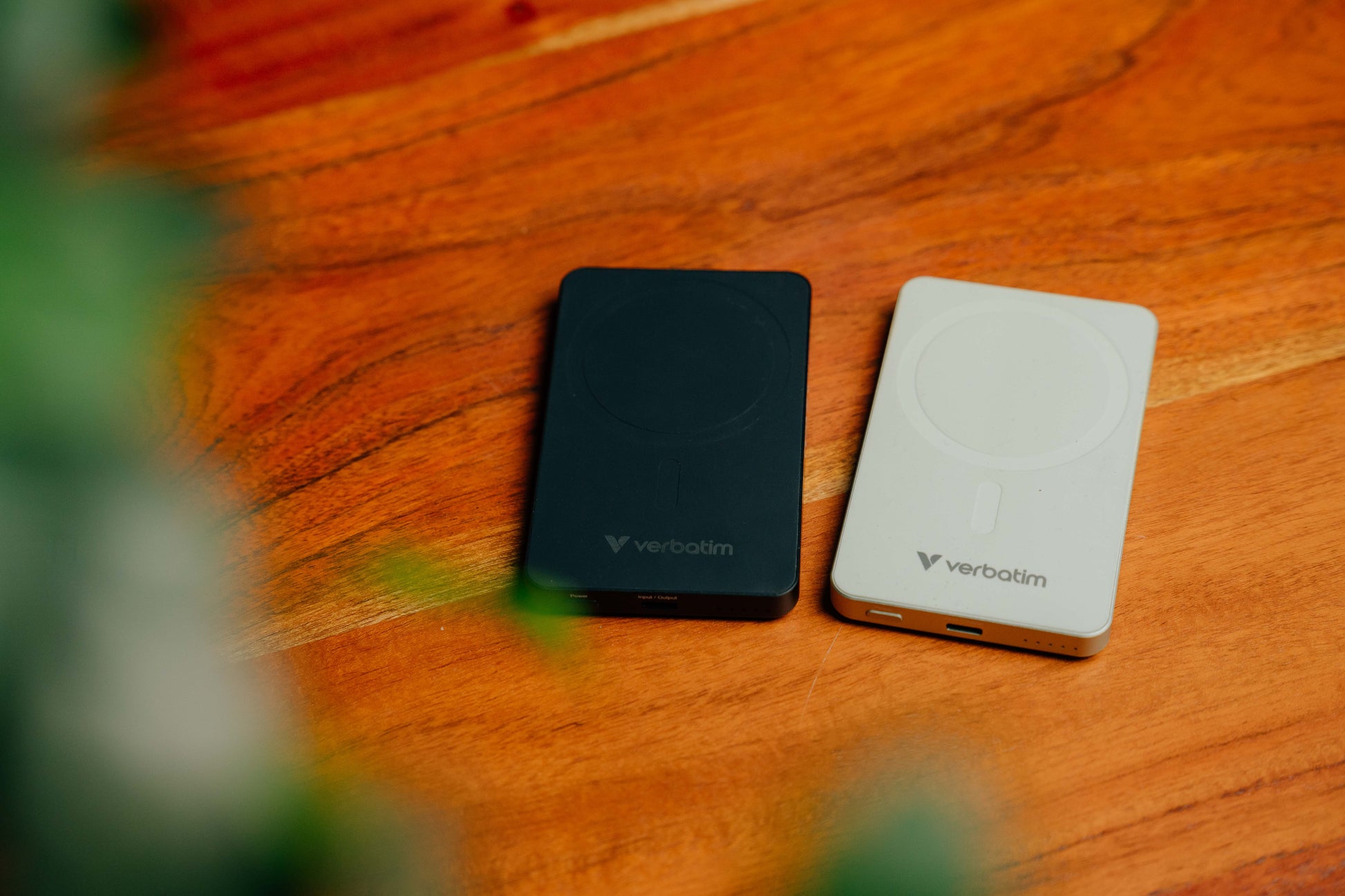 Verbatim MagSafe Powerbank 5'000 mAh – 20 W PD, Wireless 20 W, 1× USB-C, 1× USB-A, schwarz