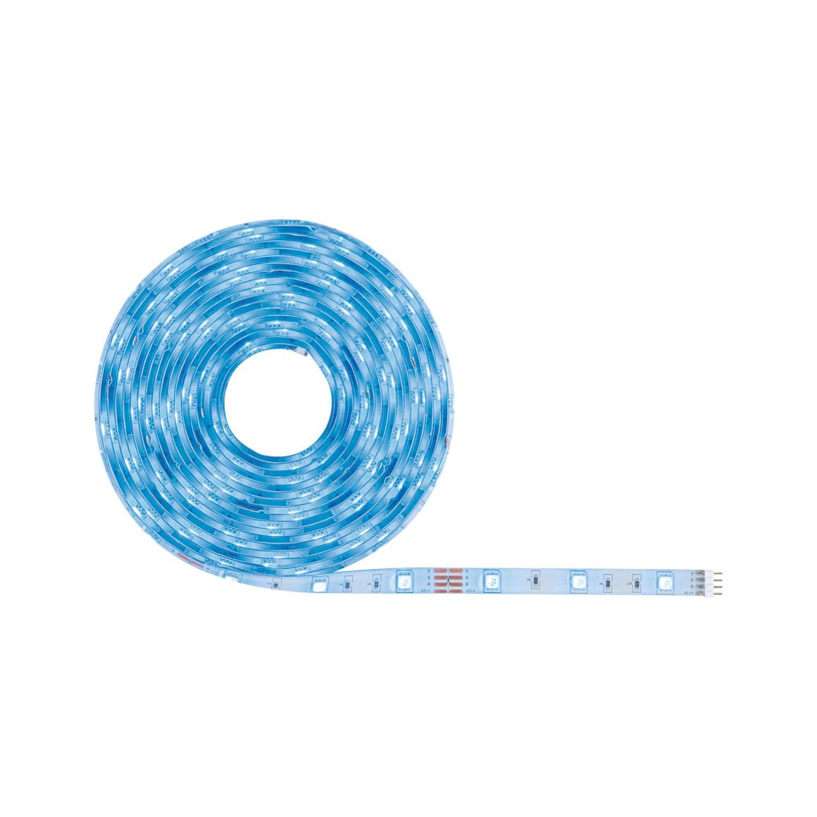 Paulmann LED-Strip SimpLED – Komplettset, 5 m, 450 lm, 20 W, RGB, dimmbar, ZigBee 3.0, weiss, Fernbedienung