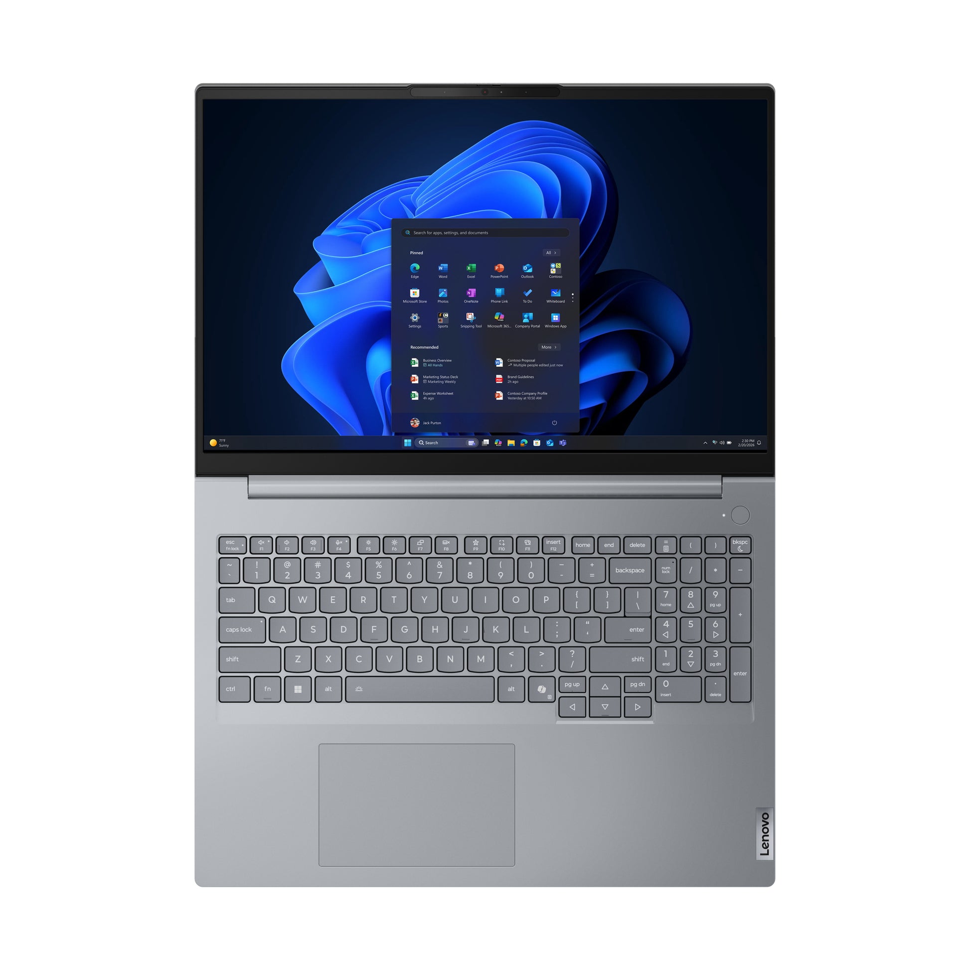 Lenovo ThinkBook 16 G9 – 16" WUXGA, Ryzen 7 250, 32 GB, 1 TB SSD, Win 11 Pro, QWERTZ (CH)