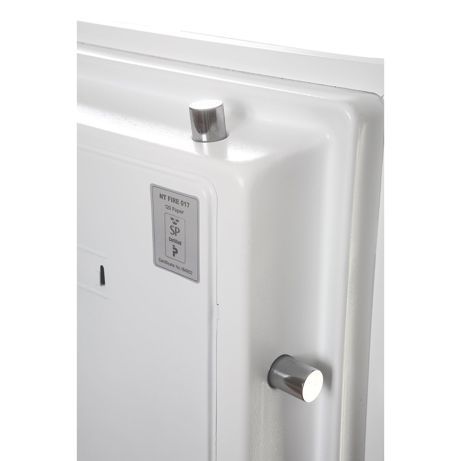 Phoenix Safe Co. Phoenix Tresor DATACOMBI DS2504F – Fingerabdruck – 63 l – Feuerschutz 120 min – Weiss