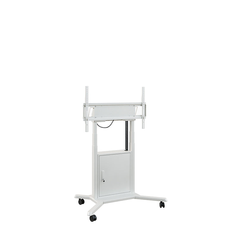 Hagor TV-Wagen – 55–86" – VESA 200×200–900×600 – bis 120 kg, Motorisiert, mit Rollen – HP Twin Lift M-W