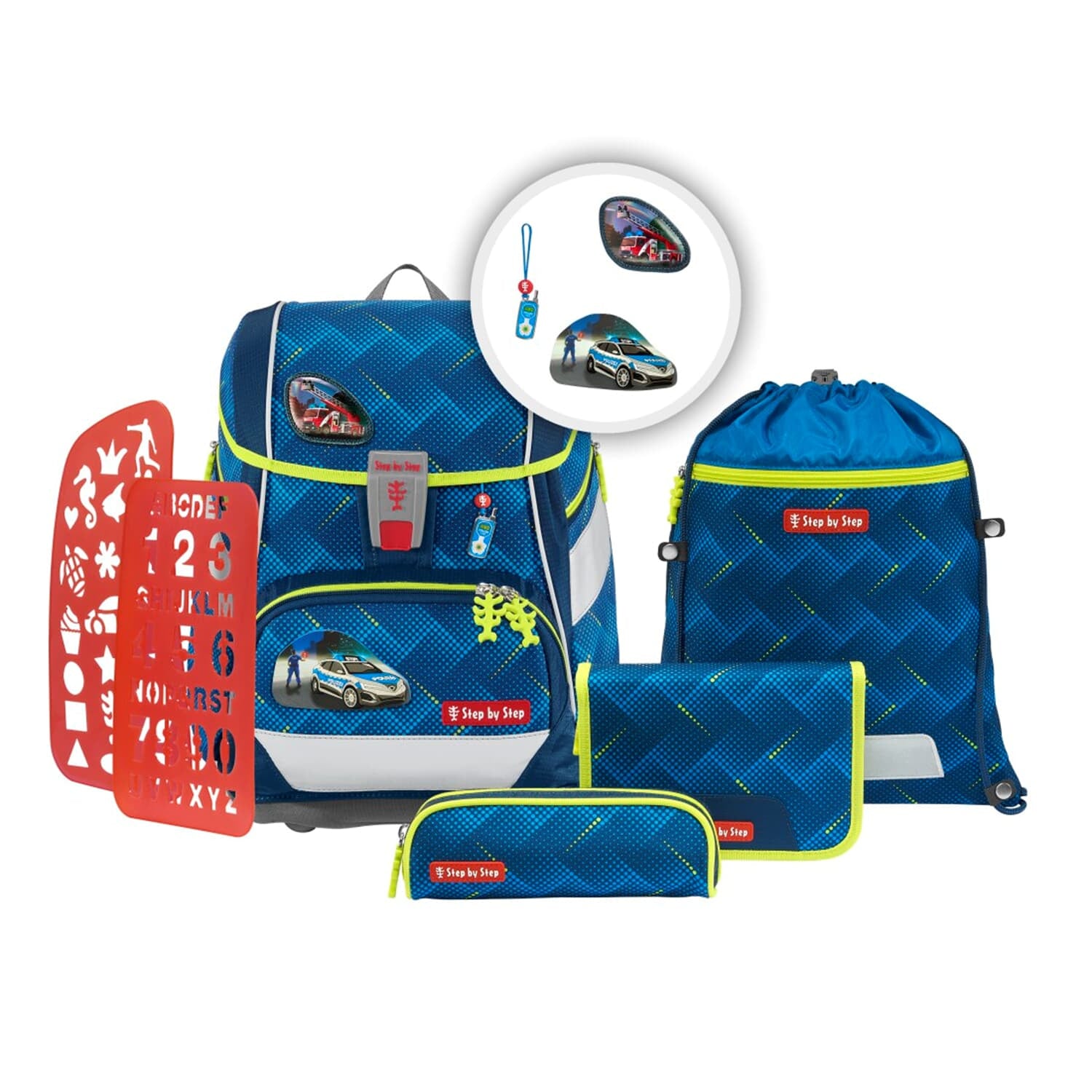 Step by Step Schulrucksack-Set 2in1 Plus – 6-teilig – Hero Tom
