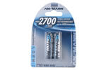 Ansmann AA Akkus, NiMH, 2700 mAh, 1,2 V – 2 Stk.