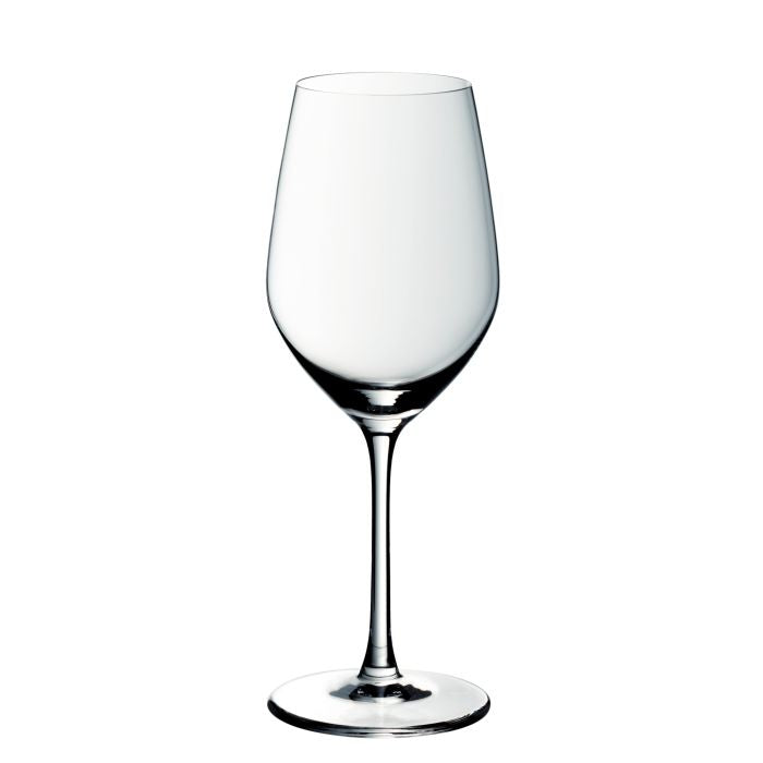 WMF EasyPlus Weissweingläser – 6er Set, 390 ml, Glas, Transparent, spülmaschinenfest