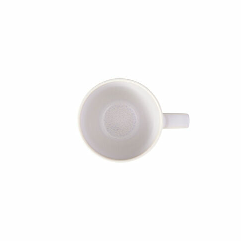 Villeroy & Boch Crafted Cotton Kaffeebecher – 0,35 l, Porzellan, weiss, spülmaschinenfest, mikrowellenfest, mi