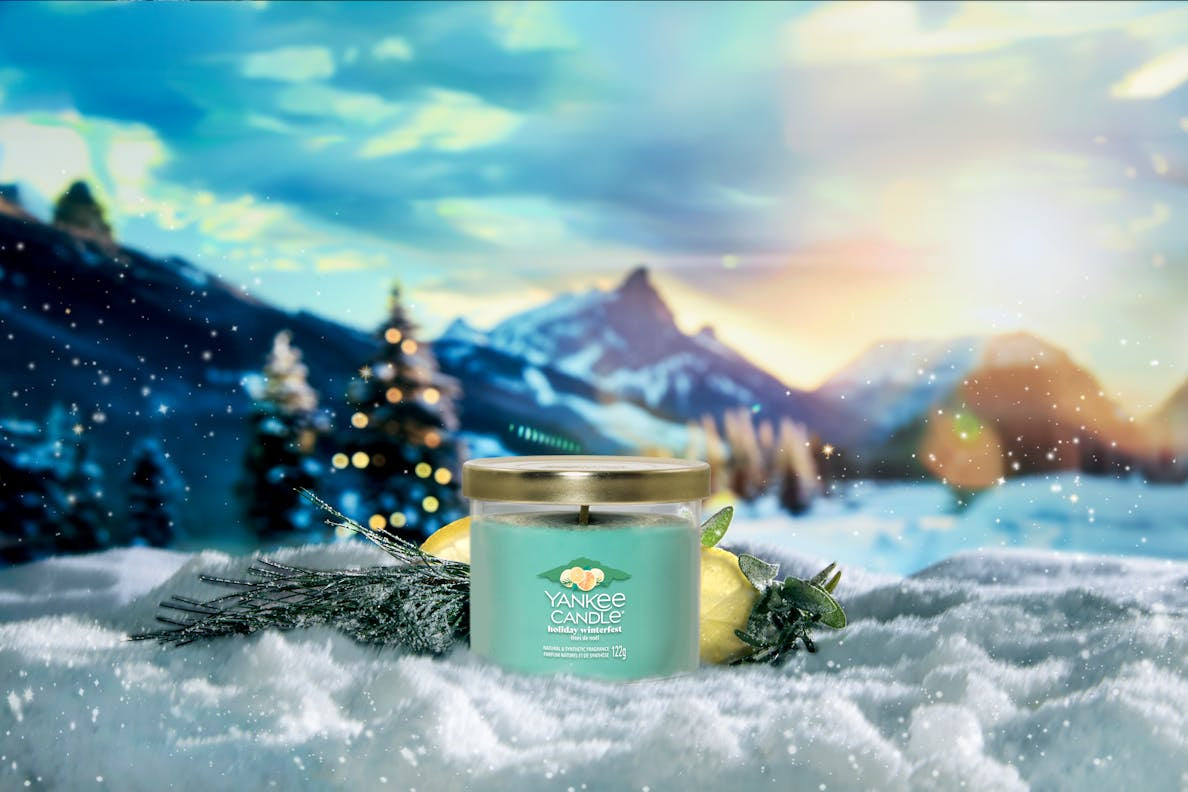 Yankee Candle Holiday Winterfest – Duftkerze, Small Tumbler, 20–30 h