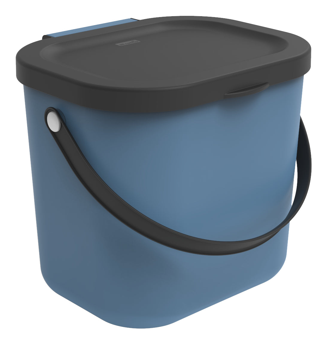 Rotho Recyclingbox Albula – 55 l – Recycling-Kunststoff, rechteckig – blau