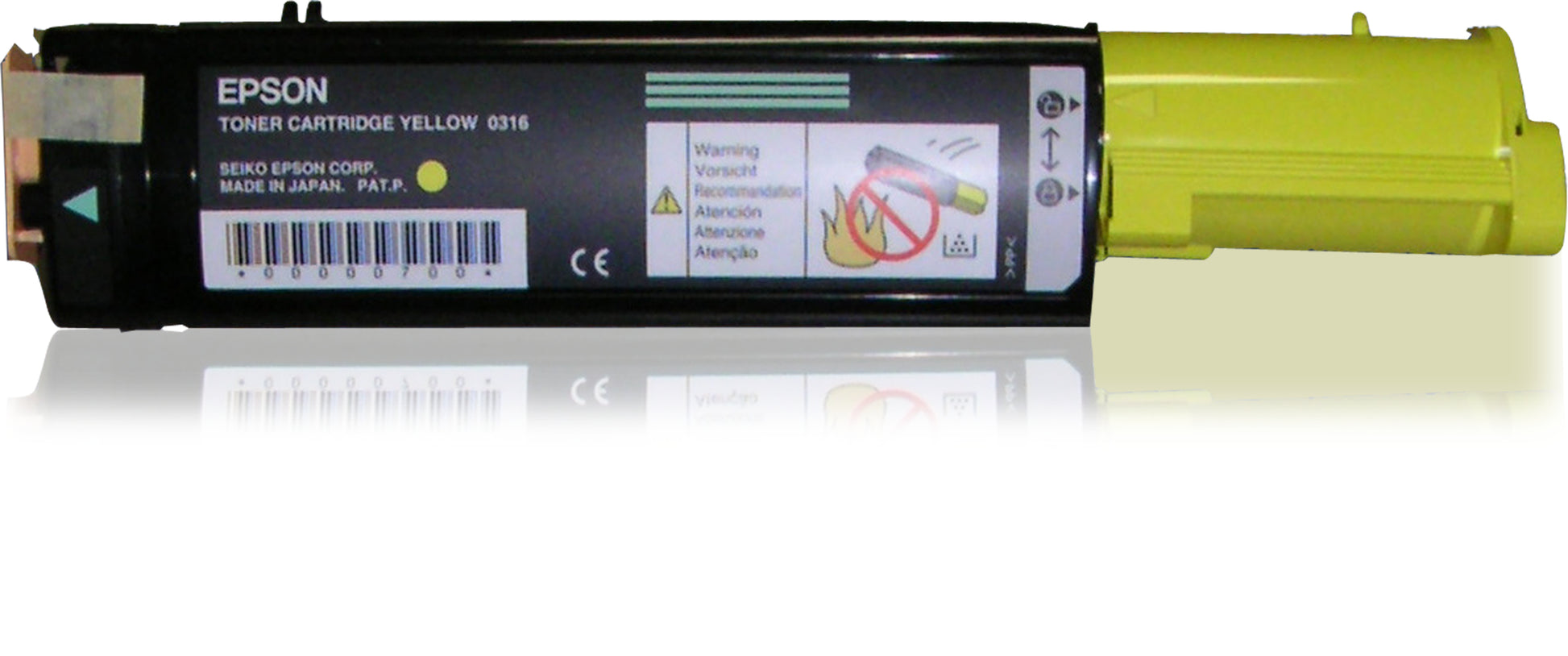 Epson Toner S050316 – gelb, 5000 Seiten – für AcuLaser CX21N/CX21F/CX21C und andere