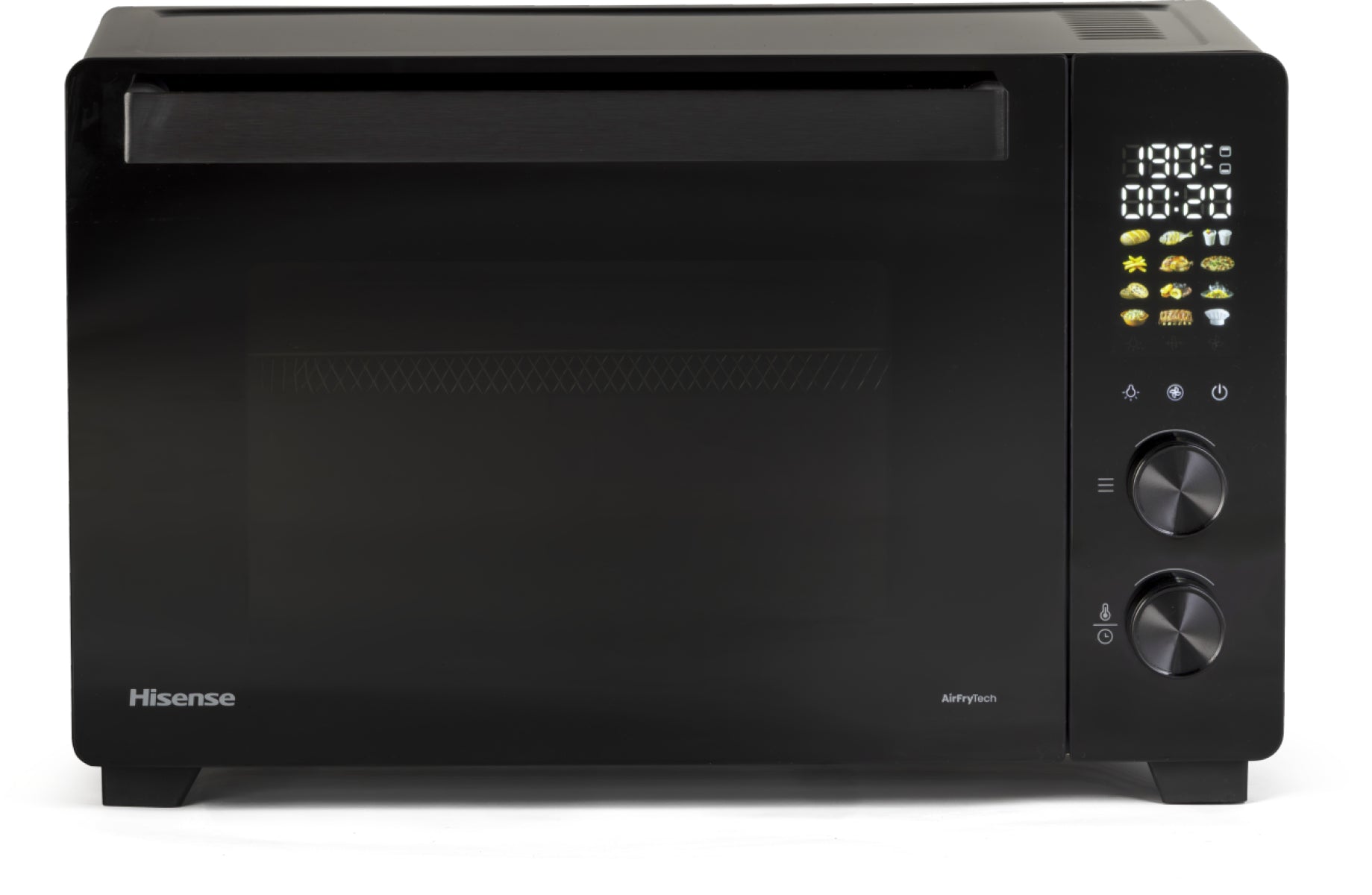 Hisense Mini Ofen HOM30AF – 30 l, 1800 W, Schwarz