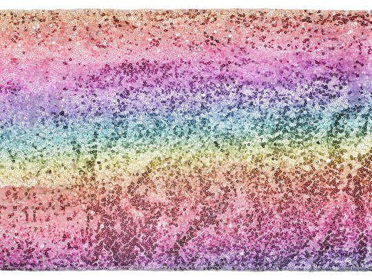 PartyDeco Tischläufer – 30×500 cm, Polyester, Mehrfarbig, Party