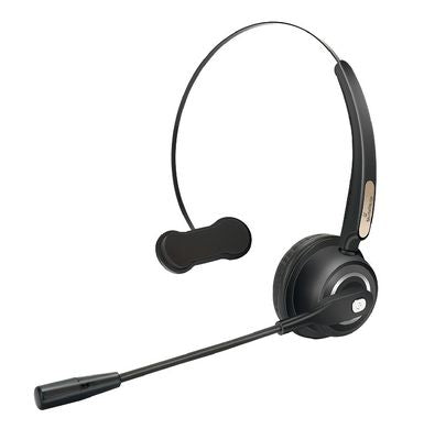 MediaRange MROS305 – Mono Headset – Bluetooth, Mikrofon mit Rauschunterdrückung – Schwarz – bis 12 h