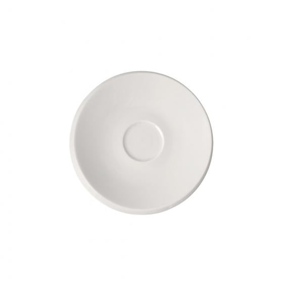 Villeroy & Boch Untertasse – Porzellan, weiss, spülmaschinenfest, mikrowellenfest, 6 Stück