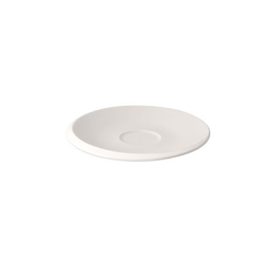 Villeroy & Boch Untertasse – Porzellan, weiss, spülmaschinenfest, mikrowellenfest, 6 Stück