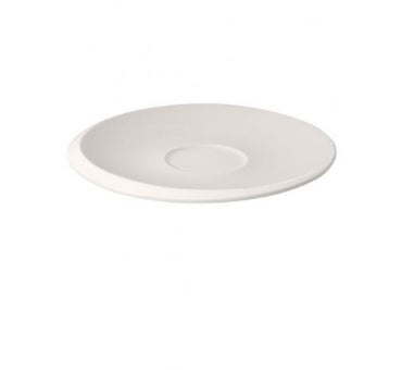 Villeroy & Boch New Moon Untertasse – Porzellan, weiss, spülmaschinengeeignet, mikrowellengeeignet, 6 Stück