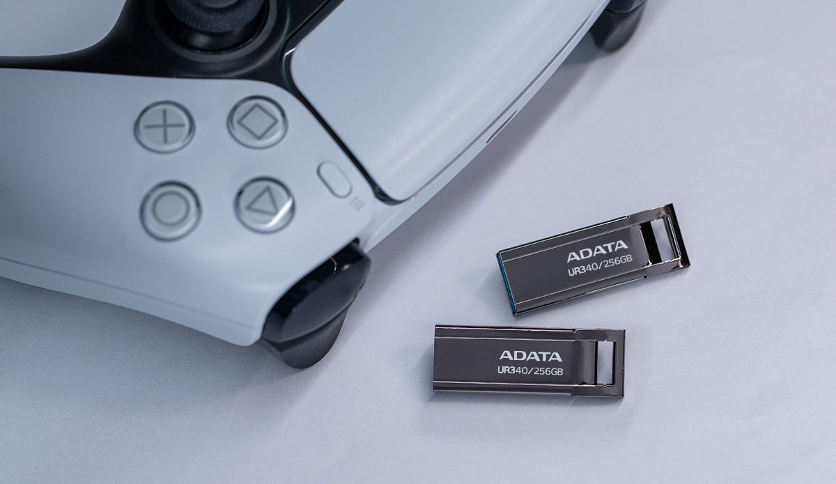 ADATA UR340 – 256 GB, USB Typ-A 3,2 Gen 1, 100 MB/s, schwarz