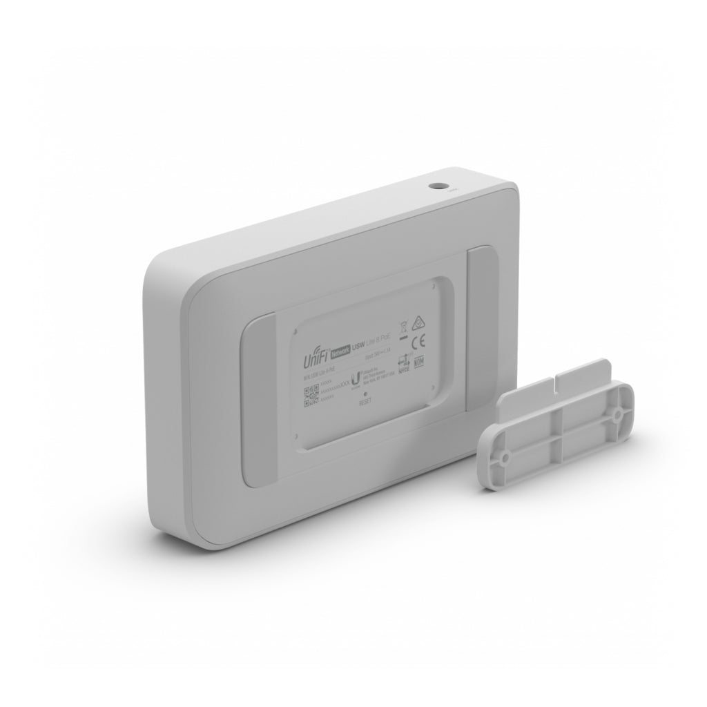 Ubiquiti UniFi Switch Lite 8 PoE – Managed L2 Switch – 8× 1G, 4× PoE+, Wandmontage, lüfterlos