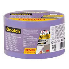 3M Malerband, Violett – 36 mm × 41 m, Innen, UV-beständig, Rückstandsfrei bis 60 Tage, 2 Rollen