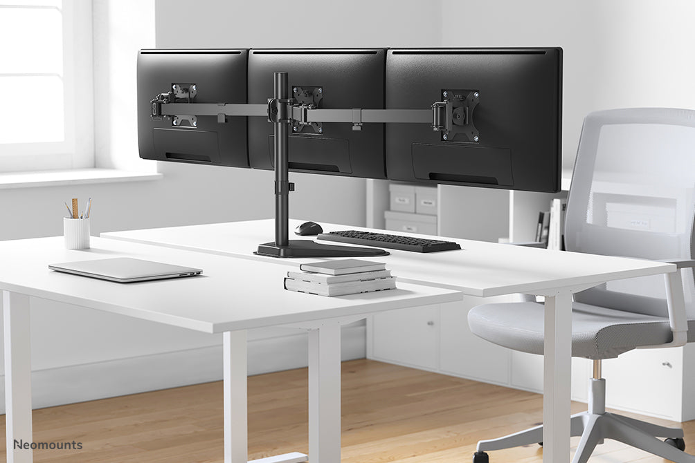 Neomounts FPMA-D550DD3BLACK – Höhenverstellbar, Kabelmanagement
