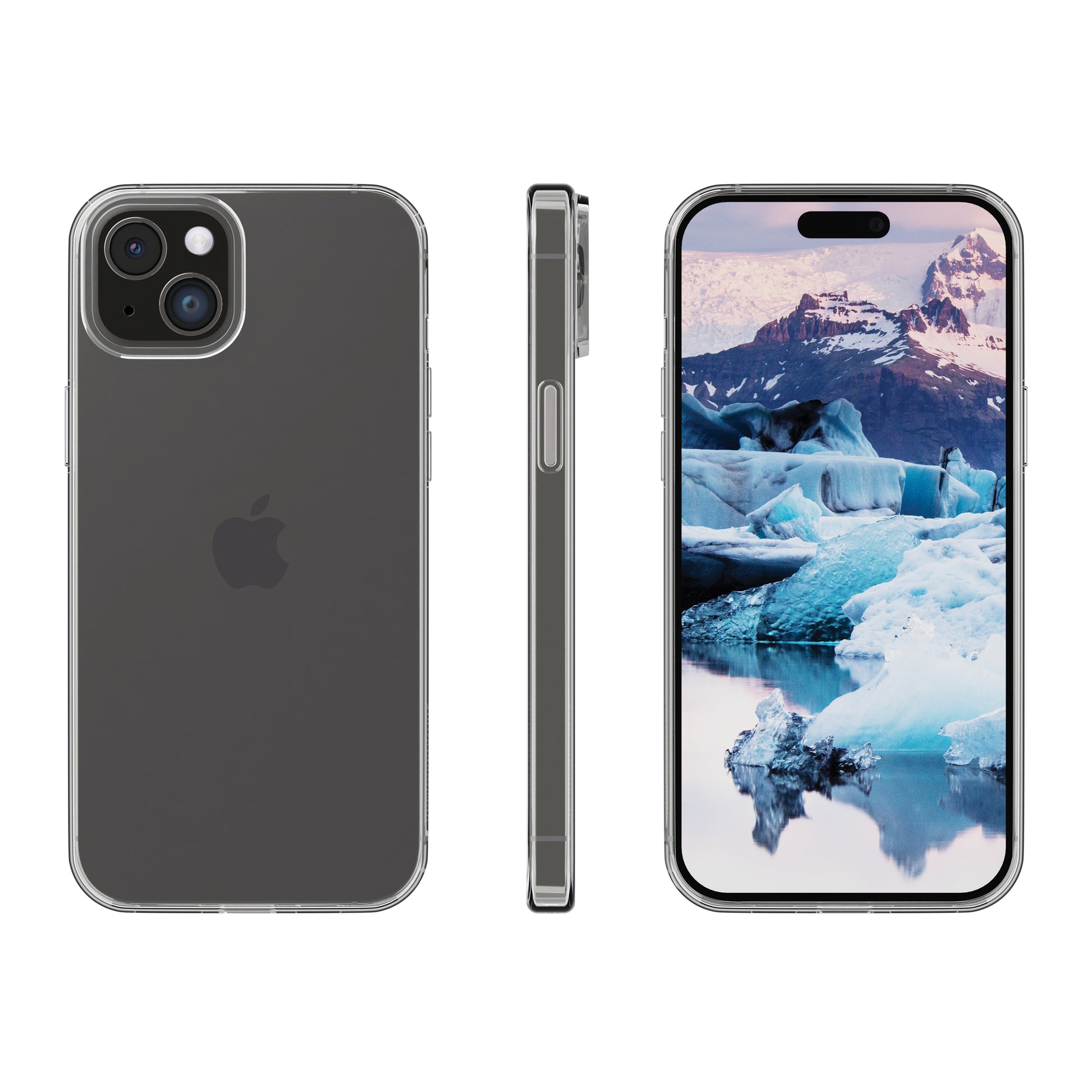 dbramante1928 Eco Case Nuuk Backcover – für Apple iPhone 15, Transparent, staubresistent, kratzresistent