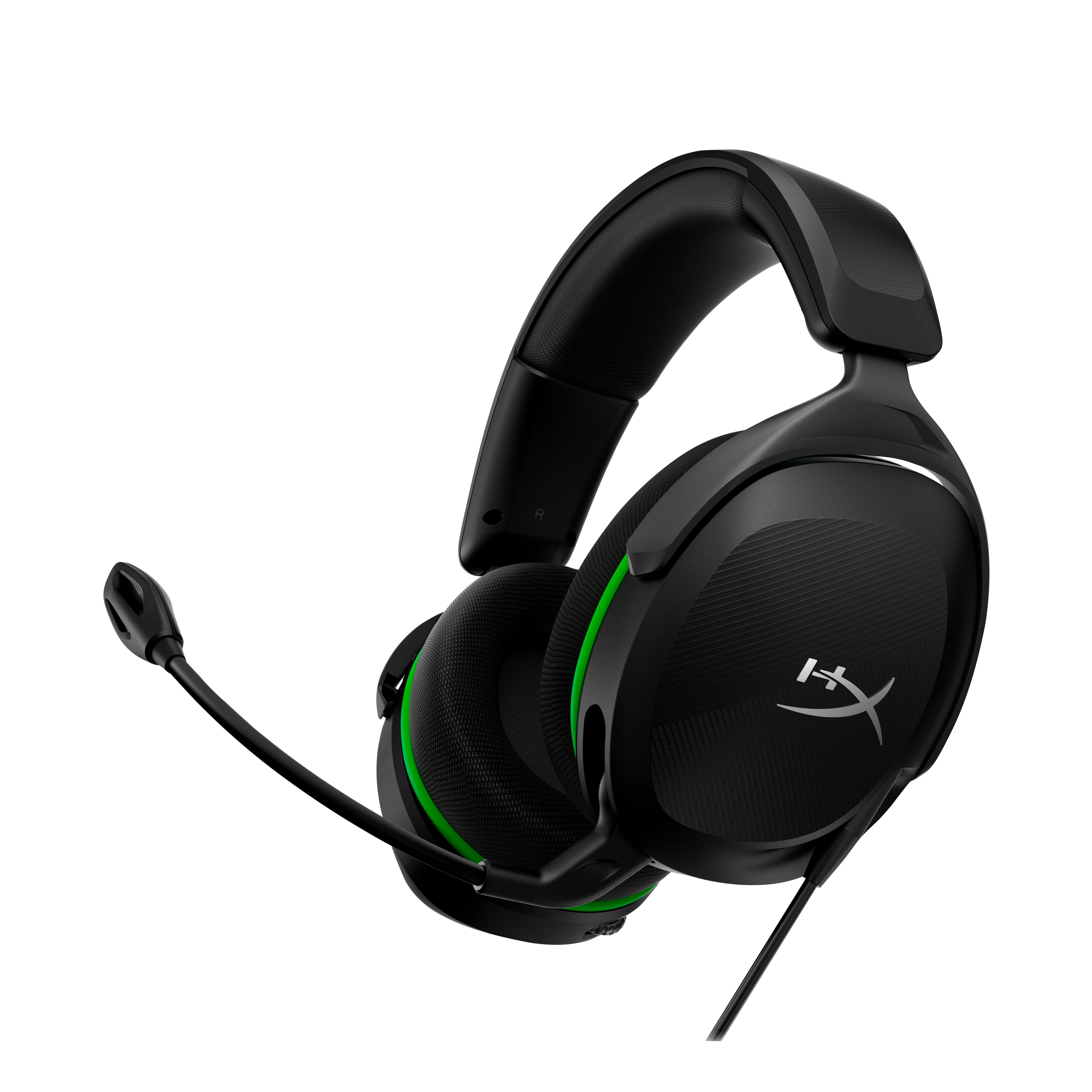 HyperX CloudX Stinger 2 Core Gaming-Headset – Over-Ear, Kabelgebunden, für Xbox Series X/S, Xbox One, Schwarz/Grün