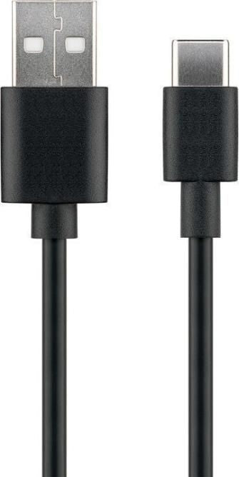 Microconnect USB-A auf USB-C Kabel – USB 2.0 (480 Mbit/s) – 2 m – Schwarz