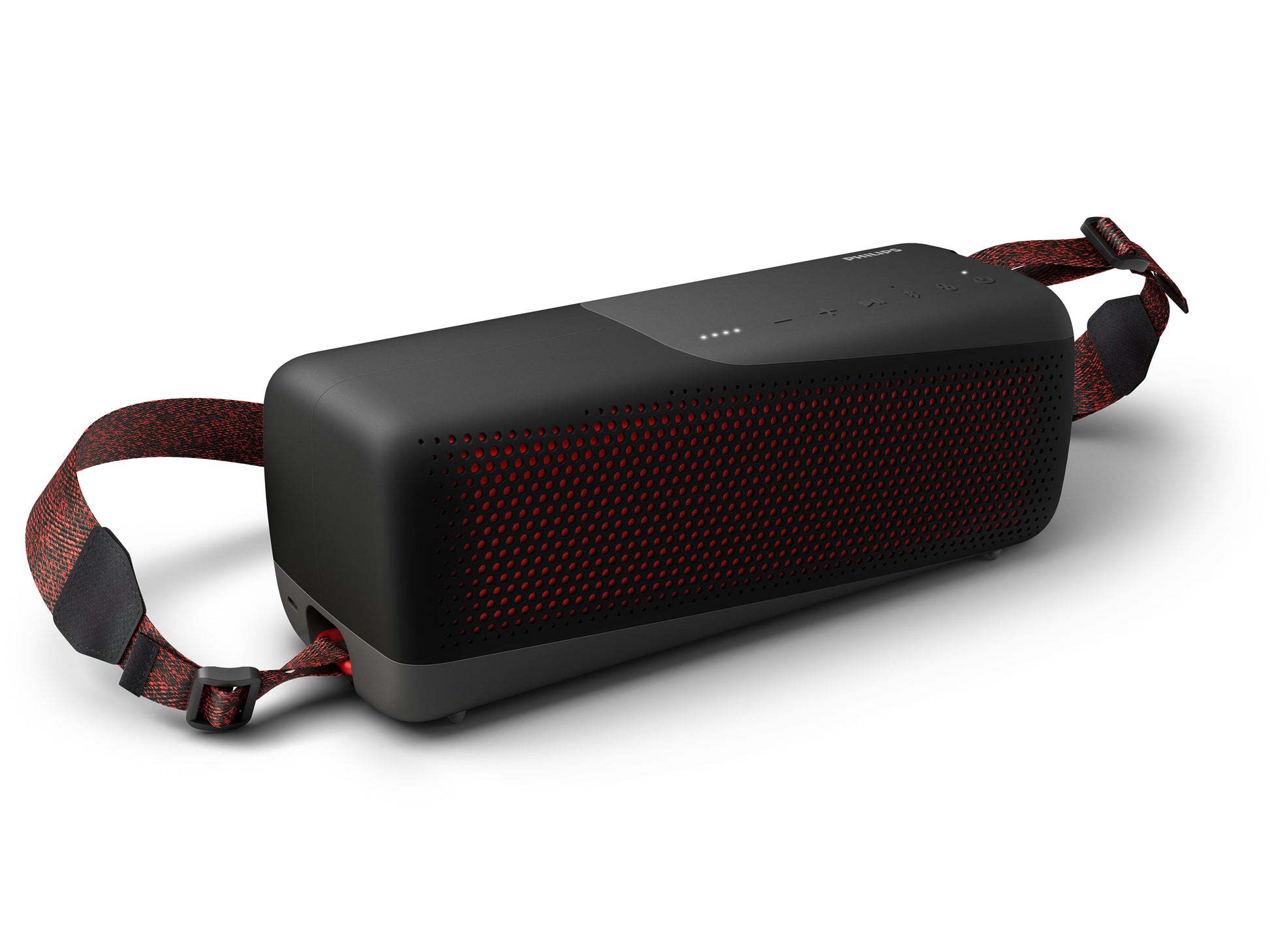 Philips TAS7807B/00 – Bluetooth-Lautsprecher – IP67, 24 h Akku, 40 W, Bluetooth 5.2, Schwarz