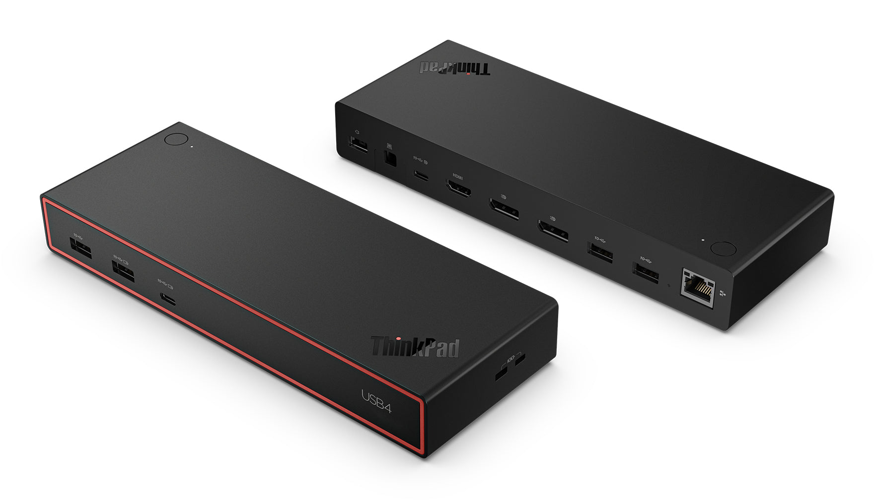 Lenovo ThinkPad 5000 Dockingstation – Thunderbolt 4, 2× DP, 1× HDMI, 2× USB-C, 100 W PD, GbE, für Windows/Mac