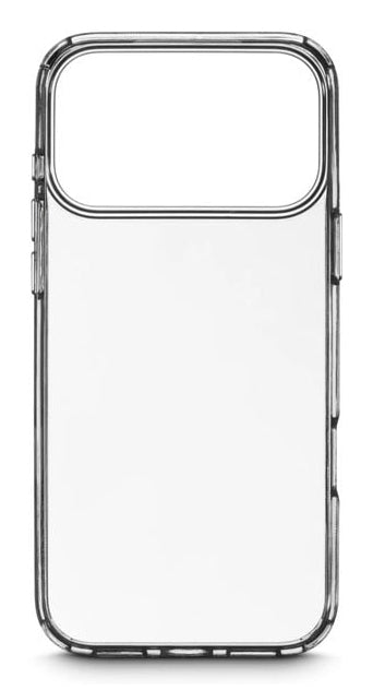 Black Rock Backcover – für Apple iPhone 17 Pro Max, PC+TPU, Transparent