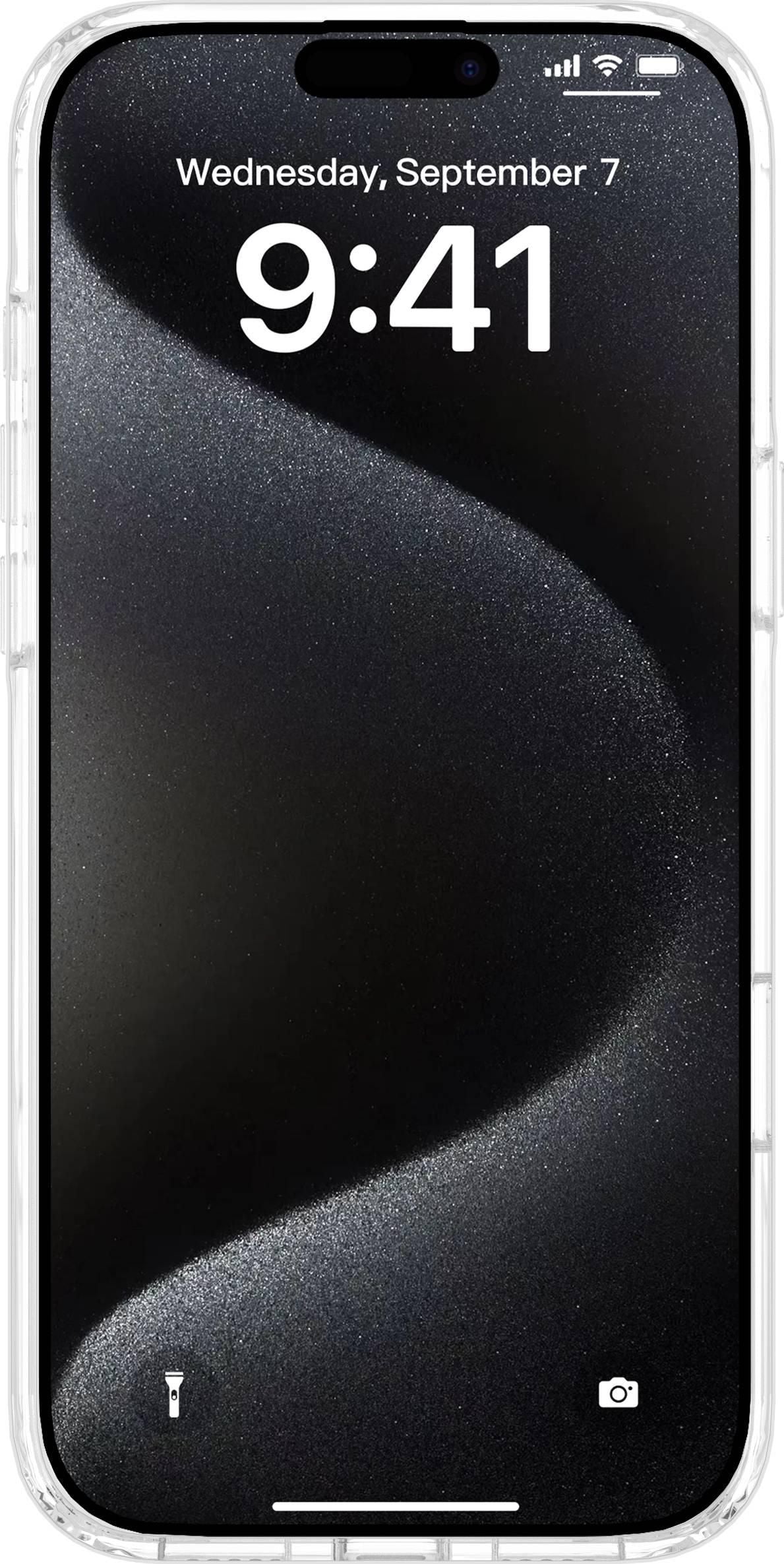 eSTUFF INFINITE (GRS) OSLO Backcover – für Apple iPhone 17 Pro Max, PC+TPU, Transparent, bis 2 m Sturzsicherheit
