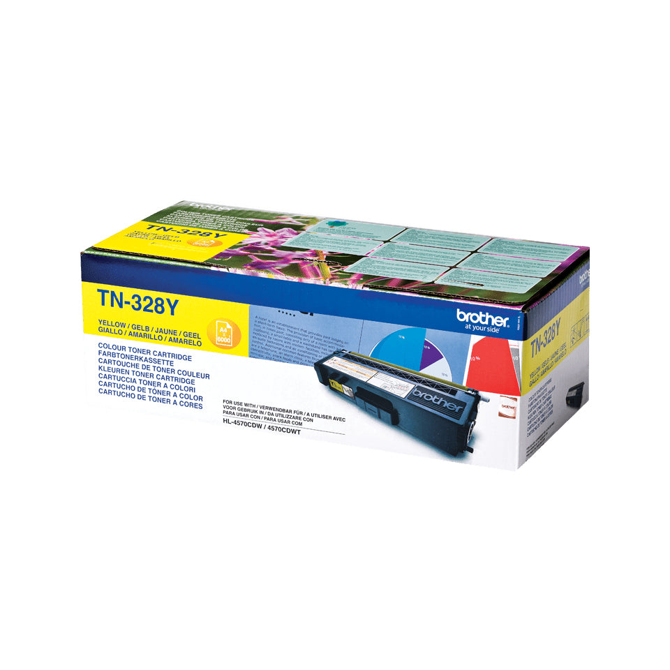 Brother Toner – Gelb, 6000 Seiten