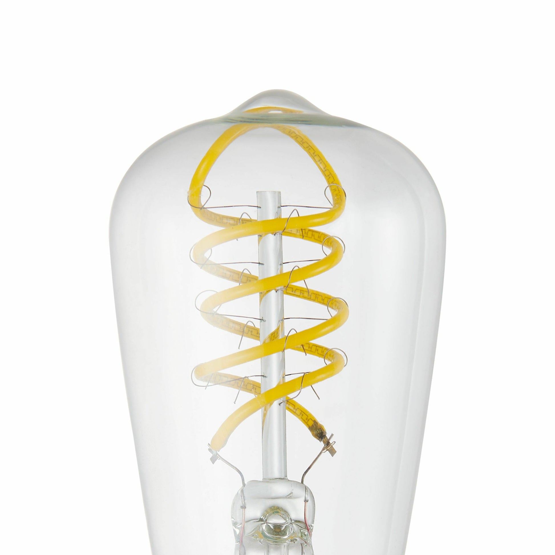 EGLO LED-Leuchtmittel E27 Globus – 806 lm, 7,3 W, Warmweiss 2700 K – IP20 – Transparent, Glas – 1 Stk.