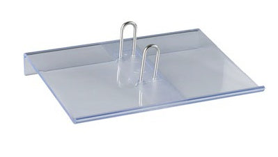 Simplex Kalendersockel – Kunststoff, Transparent, 125 × 175 mm – für Umlegeblöcke