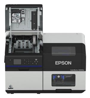 Epson ColorWorks C8000e MK – Farbetikettendrucker, Tintenstrahl, 25,4–112 mm, 600 × 1200 dpi, USB, WLAN
