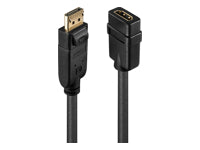 Lindy DisplayPort (Stecker) auf HDMI (Buchse) Adapter, HDMI 1.3, 15 cm