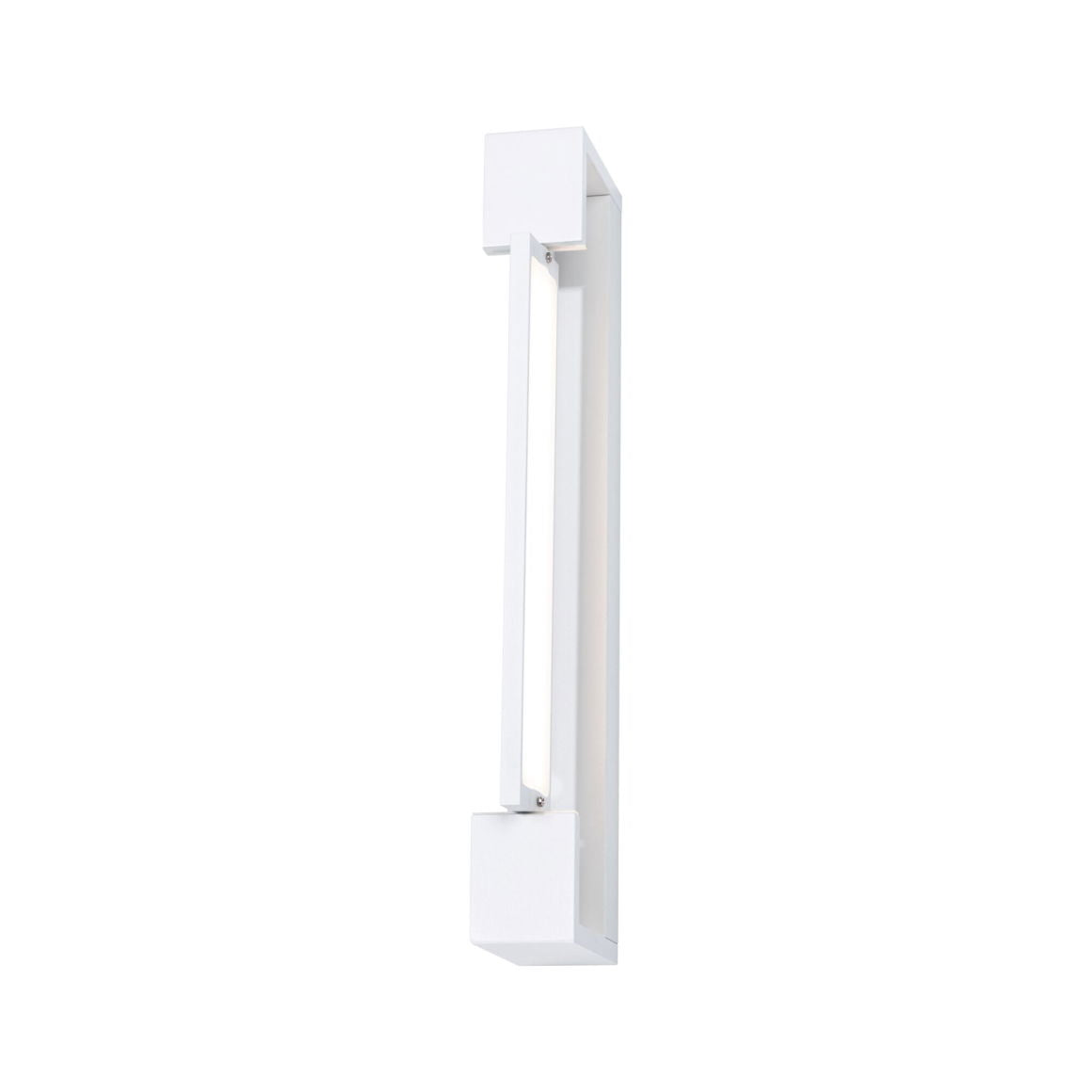 Paulmann Wandleuchte Lucille – 40 × 10 cm, 1200 lm, 11,5 W, 2700 K, dimmbar, IP44, weiss