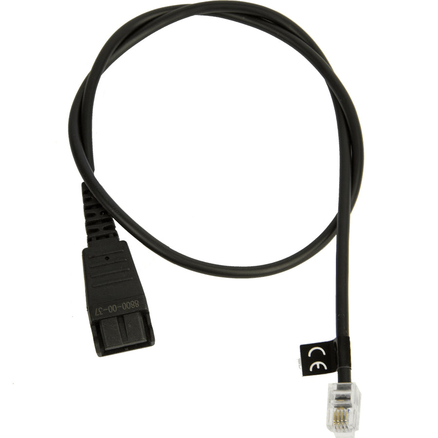 Jabra CallMaster V/VI A22 – Headset-Kabel, QD (Quick Disconnect) auf RJ10, 0,5 m